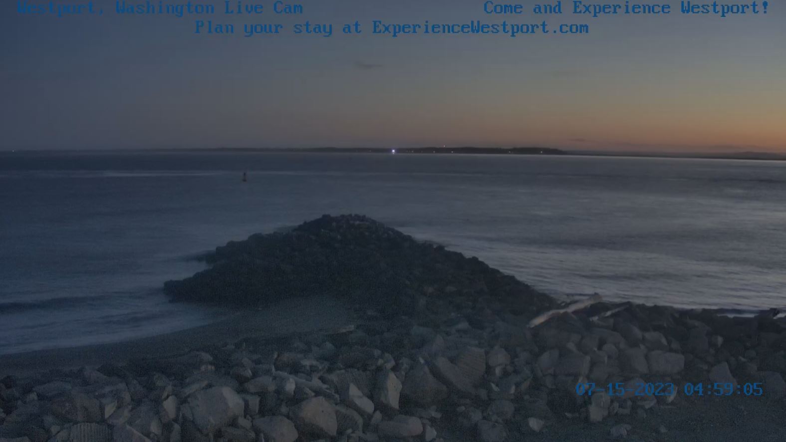 Webcam en direct de Westport, Washington, USA