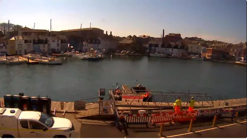 Webcam en direct de Weymouth, Dorset, Angleterre