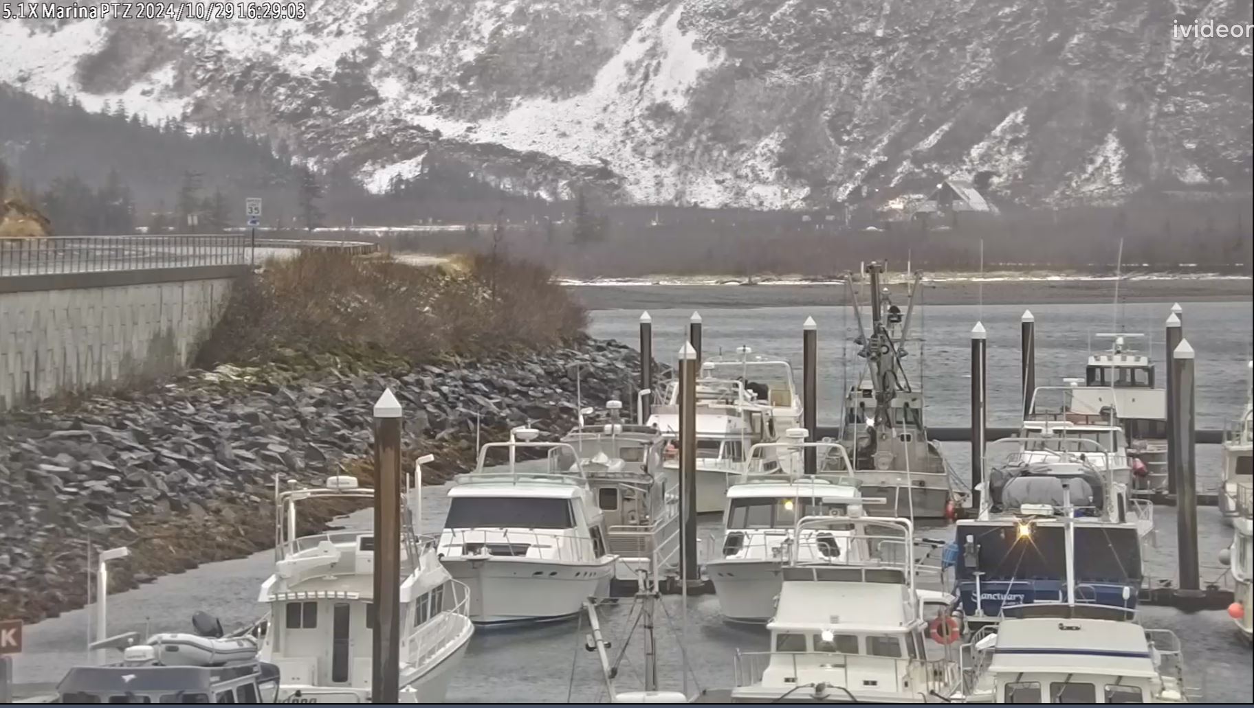 Webcam en direct de Whittier, Alaska, USA