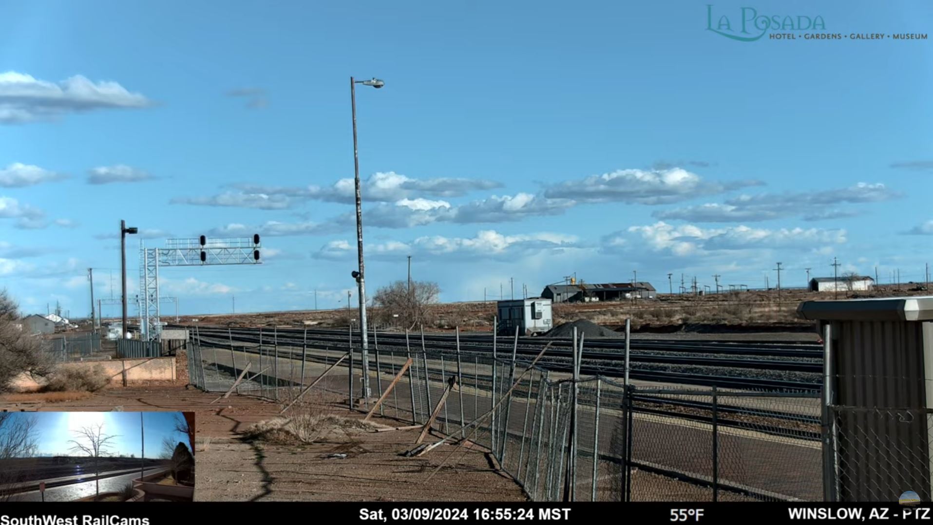 Webcam en direct de Winslow, Arizona, USA