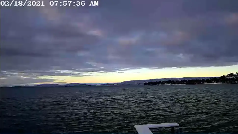 Webcam en direct de Woods Bay, Montana, USA