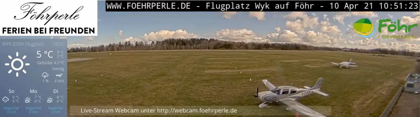 Webcam en direct de Wyk auf Fohr, Schleswig-Holstein, Allemagne
