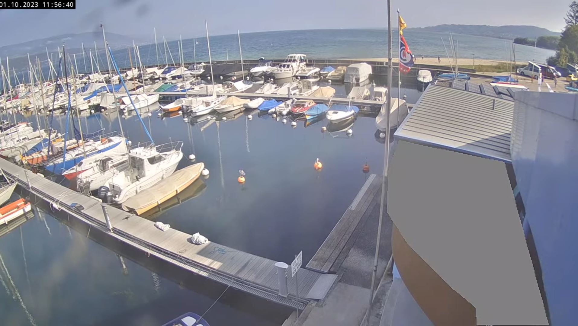 Webcam en direct de Yvonand, Vaud, Suisse