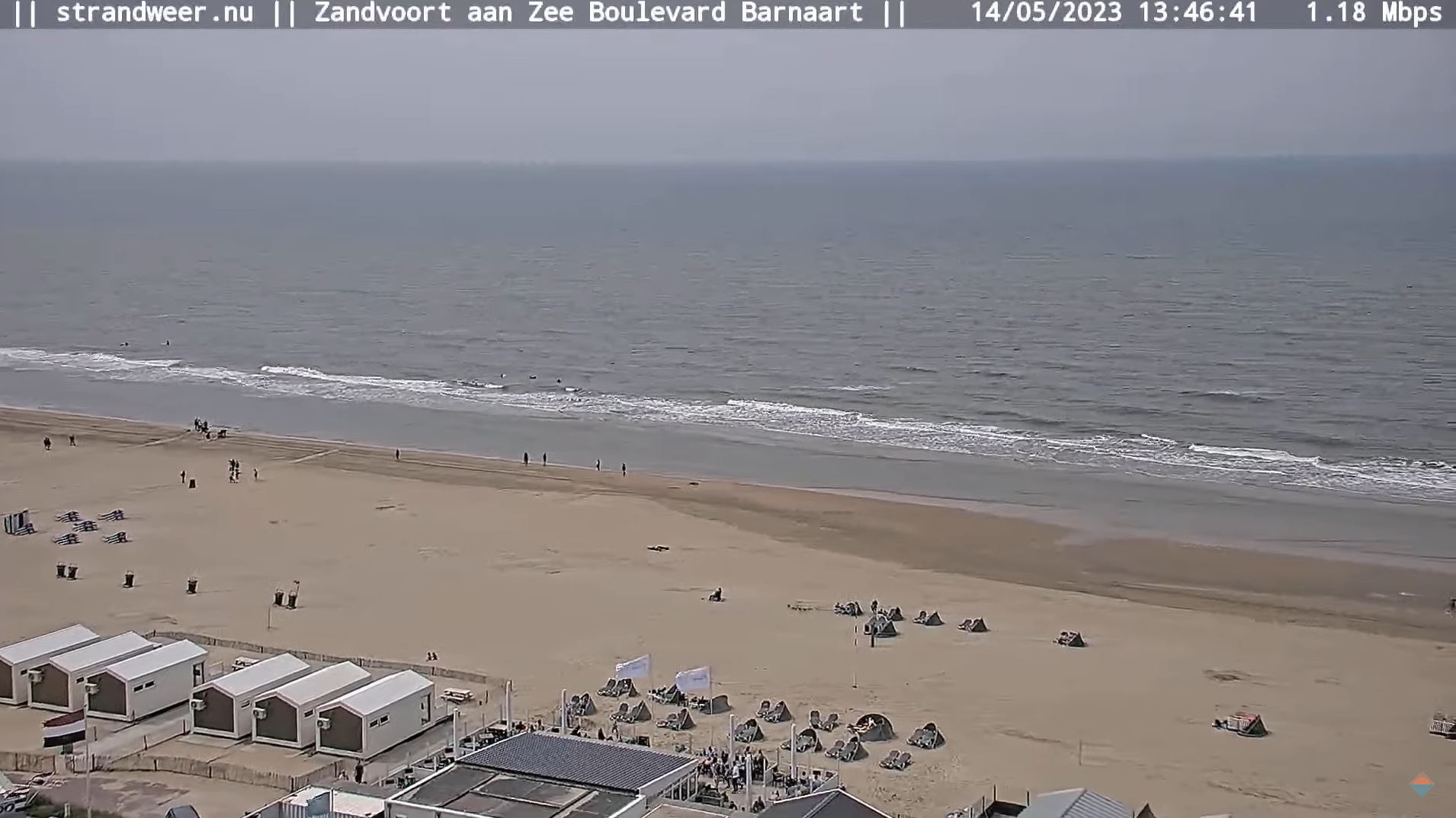 Webcam en direct de Zandvoort, Hollande-Septentrionale, Pays Bas