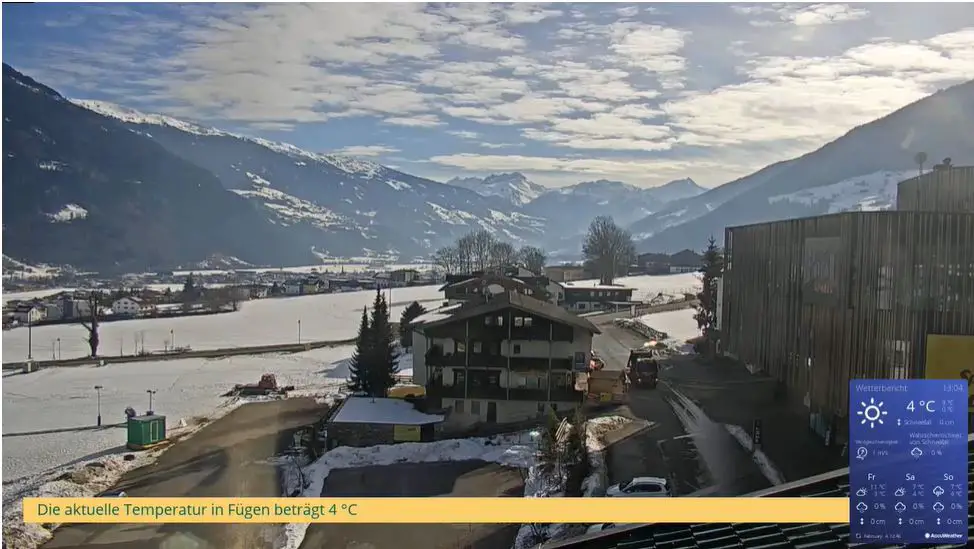 Webcam en direct de Zillertal, Tyrol, Autriche