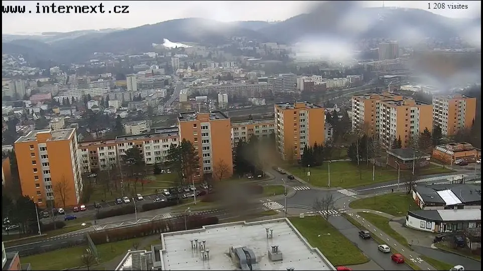 Webcam en direct de Zlin, Moravie, République Tchèque