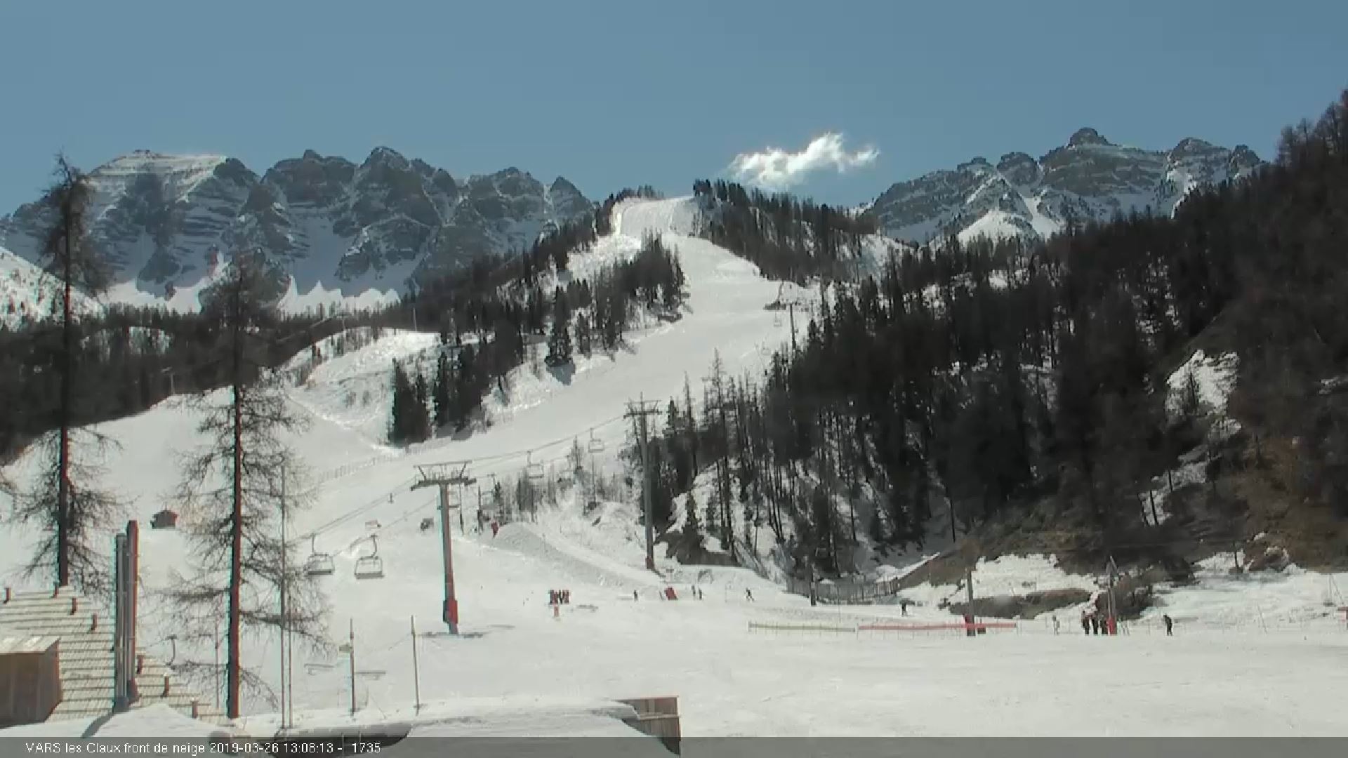 Webcam Vars - Provence-Alpes-Côte d'Azur - France - Vision-Environnement